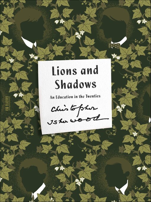 Title details for Lions and Shadows by Christopher Isherwood - Wait list